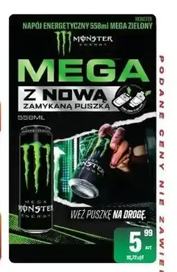 TomiMarkt Napój energetyczny Monster Mega zielony oferta