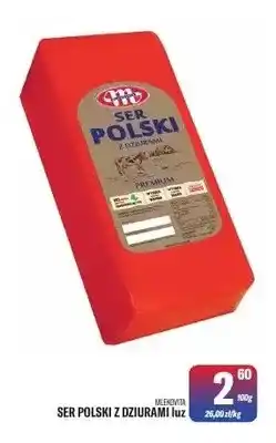 TomiMarkt Ser polski z dziurami luz Mlekovita oferta