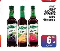 TomiMarkt Syrop Owocowa Spiżarnia aronia Herbapol oferta