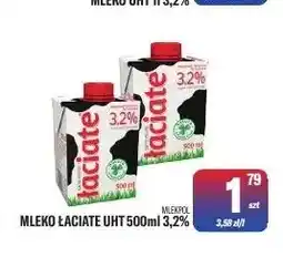 TomiMarkt Mleko UHT Łaciate Mlekpol 3,2% oferta