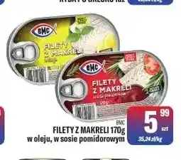 TomiMarkt Filety z makreli w sosie pomidorowym BMC oferta