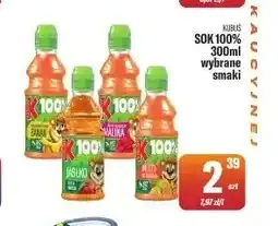TomiMarkt Sok Kubuś banan 100% oferta