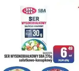 TomiMarkt Ser wysokobiałkowy SBA sałatkowo-kanapkowy Mlekovita oferta