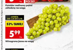 Biedronka Winogrona jasne oferta