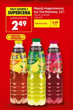 Biedronka Napój niegazowany Ice Tea Remsey oferta