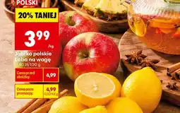 Biedronka Jabłka polskie Lobo na wagę oferta