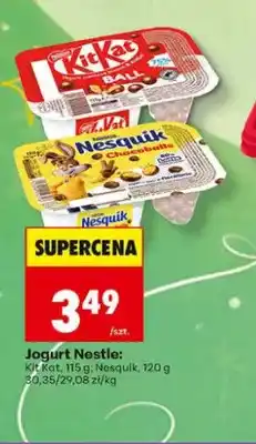 Biedronka Jogurt Nestle Nesquik oferta