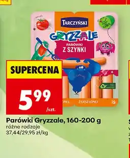Biedronka Parówki Gryzzale Tarczyński oferta
