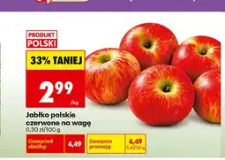 Biedronka Jabłka polskie czerwone oferta