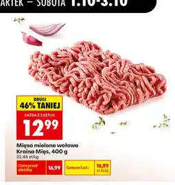 Biedronka Mięso mielone wołowe Kraina Mięs oferta