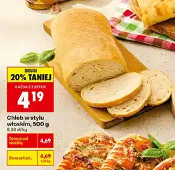 Biedronka Chleb w stylu włoskim oferta