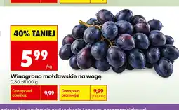 Biedronka Winogrona na wagę oferta