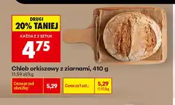 Biedronka Chleb orkiszowy z ziarnami oferta