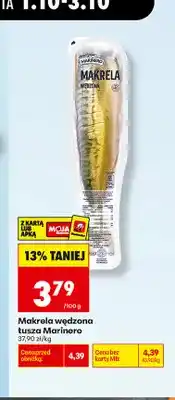 Biedronka Makrela wędzona tusza Marinero oferta