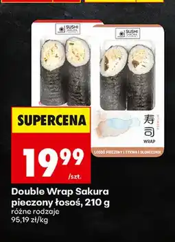 Biedronka Double Wrap Sakura pieczony łosoś oferta