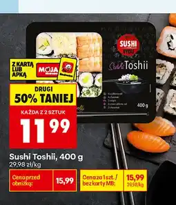 Biedronka Sushi Toshii oferta