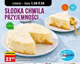 Biedronka Sernik o smaku kokosowym z kremem Princessa oferta