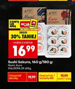 Biedronka Sushi Sakura Kuro oferta