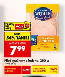 Biedronka Filet maślany z indyka Kraina Wędlin oferta