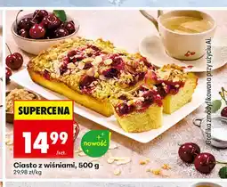 Biedronka Ciasto z wiśniami oferta