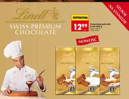 Biedronka Czekolada gold milk Lindt milk hazelnut oferta