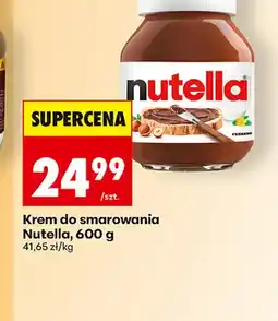 Biedronka Krem do smarowania Nutella oferta