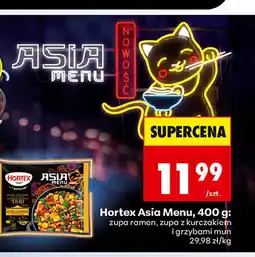 Biedronka Zupa ramen Hortex Asia Menu oferta