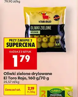Biedronka Oliwki zielone drylowane El Toro Rojo oferta