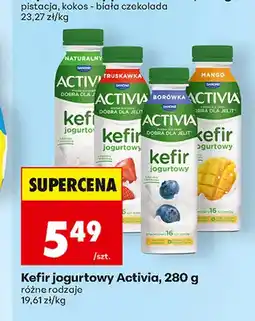 Biedronka Kefir jogurtowy Activia naturalny oferta