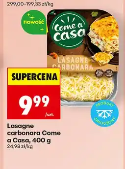 Biedronka Lasagne carbonara Come a Casa oferta