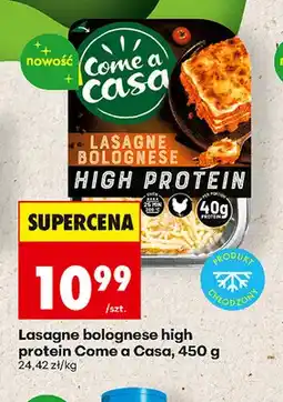 Biedronka Lasagne bolognese high protein Come a Casa oferta