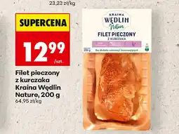 Biedronka Filet pieczony z kurczaka Kraina Wędlin Nature oferta
