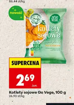 Biedronka Kotlety sojowe Go Vege oferta