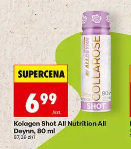 Biedronka Kolagen Shot All Nutrition All Deynn oferta