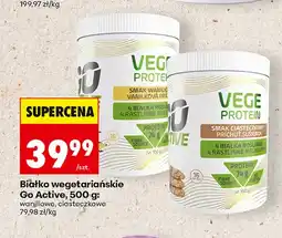 Biedronka Białko wegetariańskie Go Active waniliowe oferta