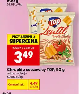 Biedronka Chrupki z soczewicy TOP oferta