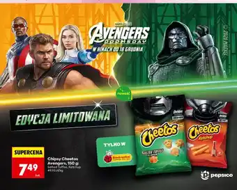 Biedronka Chipsy Cheetos Avengers Salted Toffee oferta