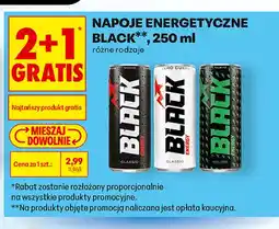 Biedronka Napój energetyczny Black Classic oferta