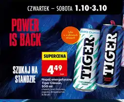 Biedronka Napój energetyczny Tiger classic oferta