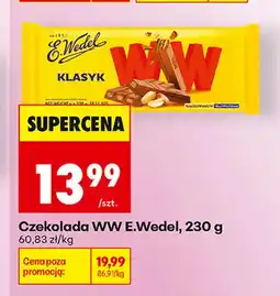 Biedronka Czekolada WW E.Wedel oferta