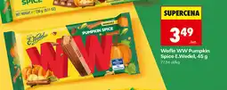 Biedronka Wafle WW Pumpkin Spice E.Wedel oferta