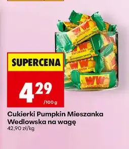 Biedronka Cukierki Pumpkin Mieszanka Wedlowska na wagę E.Wedel oferta