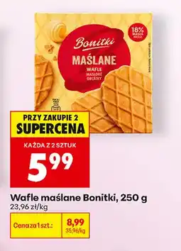 Biedronka Wafle maślane Bonitki oferta