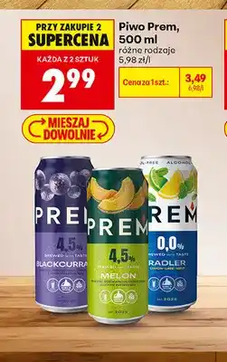 Biedronka Piwo Prem Melon 4,5% oferta