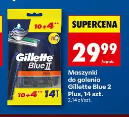 Biedronka Maszynki do golenia Gillette Blue 2 Plus oferta