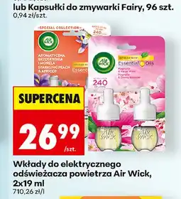 Biedronka Wkłady do elektrycznego odświeżacza powietrza Air Wick 2-pak oferta