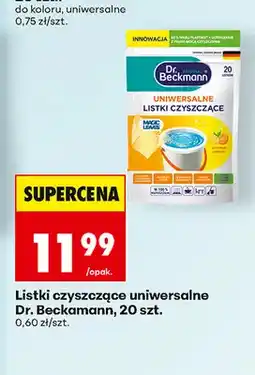 Biedronka Listki czyszczące uniwersalne Dr. Beckmann oferta