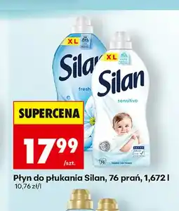 Biedronka Płyn do płukania Silan Fresh oferta
