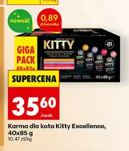 Biedronka Karma dla kota Kitty Excellence 40-pak oferta