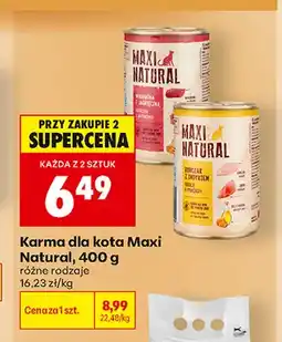 Biedronka Karma dla kota Maxi Natural oferta